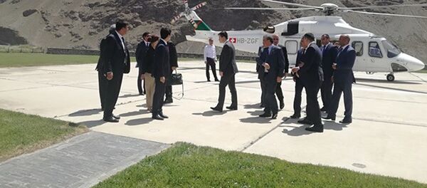 Принц Али Мухаммад Ага Хан в Хороге - Sputnik Тоҷикистон