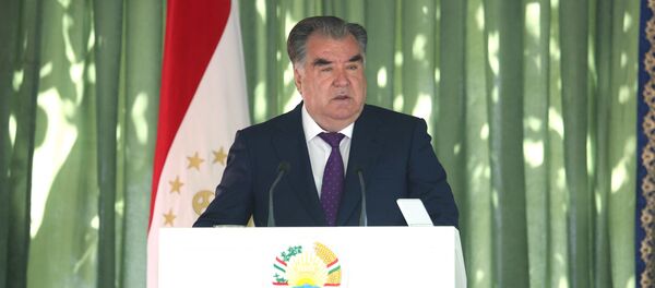 Президент Таджикистана Эмомали Рахмон Президент Таджикистана Эмомали Рахмон - Sputnik Тоҷикистон