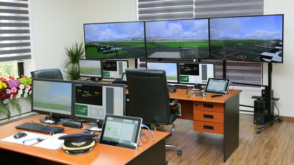 Контрольно-диспетчерская вышка ГУП Таджикаэронавигация  - Sputnik Тоҷикистон