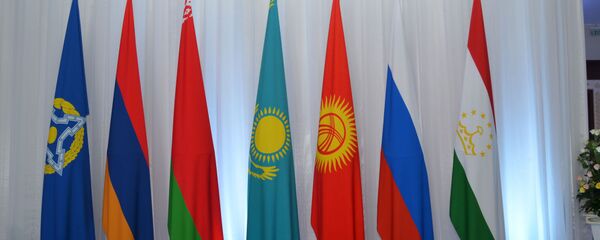 Флаги стран участниц ОДКБ - Sputnik Тоҷикистон