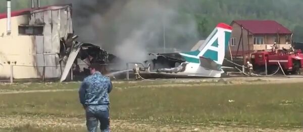 Самолет АН-24 потерпел крушение в Нижнеангарске - Sputnik Тоҷикистон