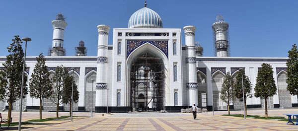 Стройка новой мечети в Душанбе - Sputnik Тоҷикистон