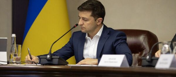 Президент Украины Владимир Зеленский Президент Украины Владимир Зеленский - Sputnik Таджикистан