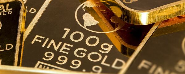 Слитки золота, архивное фото - Sputnik Таджикистан