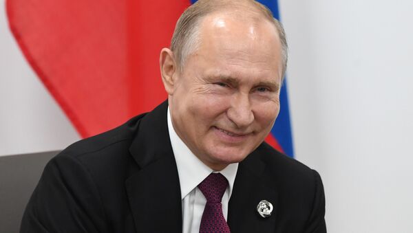 Рабочий визит президента РФ В. Путина в Японию для участия в саммите Группы двадцати - Sputnik Таджикистан