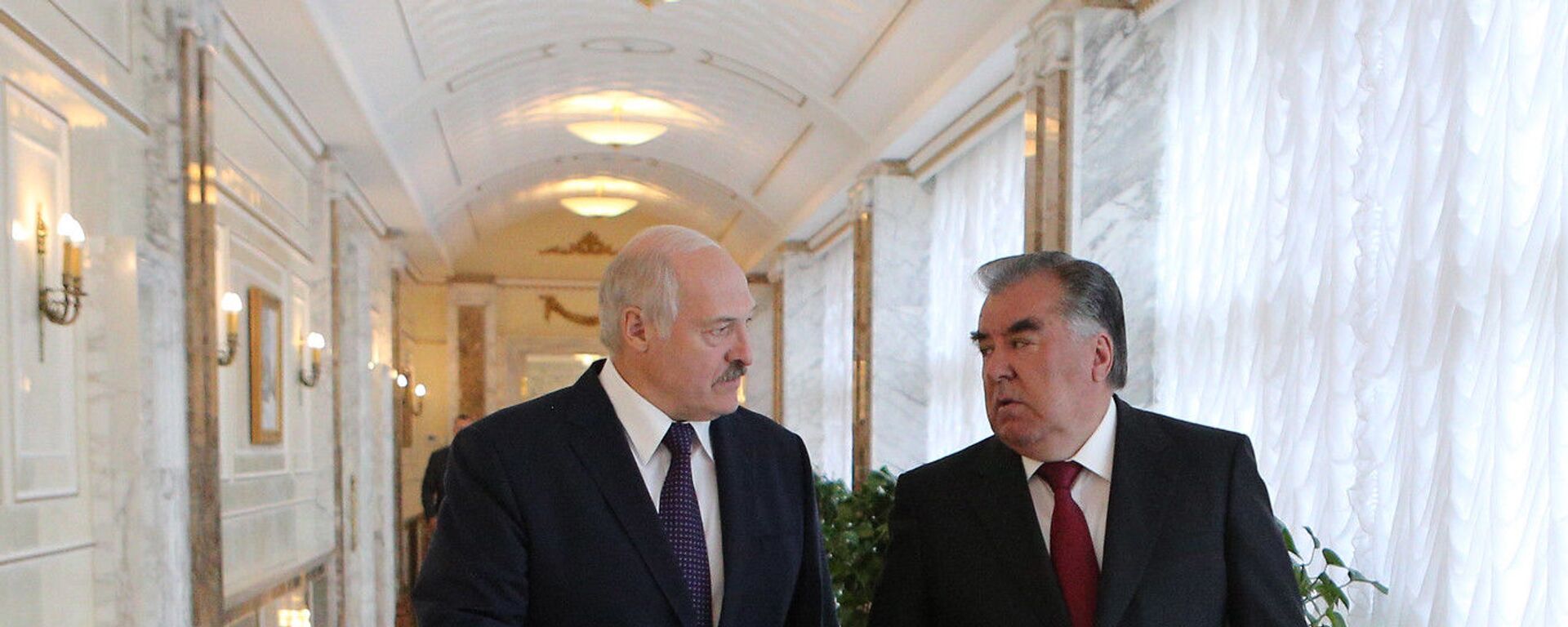 Президент Беларуси Александр Лукашенко и президент Таджикистана Эмомали Рахмон - Sputnik Таджикистан, 1920, 08.05.2020