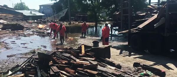 Ситуация в зоне подтопления в Иркутской области Ситуация в зоне подтопления в Иркутской области - Sputnik Таджикистан
