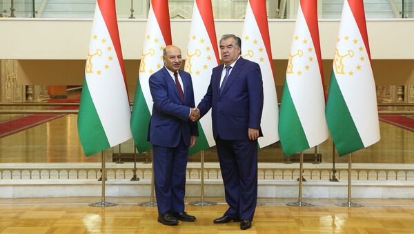 Встреча Эмомали Рахмона с главой ЕБРР - Sputnik Таджикистан