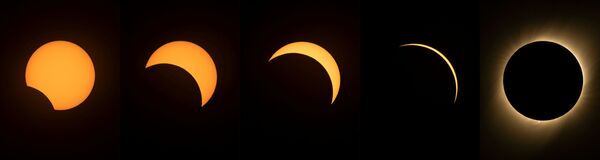 Фотографии солнечного затмения в Чили - Sputnik Таджикистан