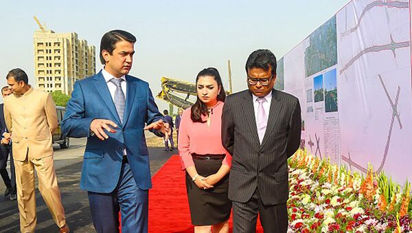 В Душанбе началось строительство автомобильной дороги от Западных ворот до махалли Чортут - Sputnik Таджикистан