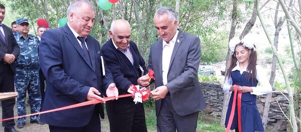 В Рошткалинском районе открыли водопровод - Sputnik Тоҷикистон