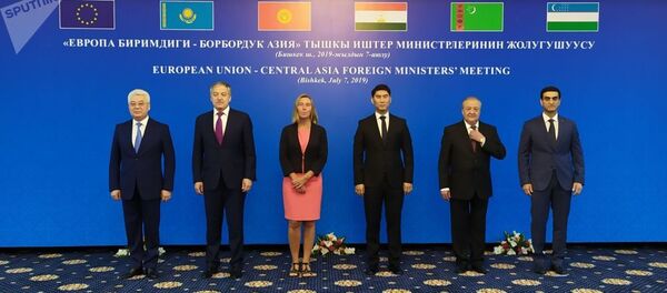 Встреча Фредерики Могерини с министрами иностранных дел стран Центральной Азии. - Sputnik Таджикистан