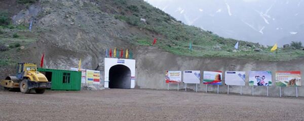 Строительство СП Талко Голд в Согдийской области - Sputnik Тоҷикистон