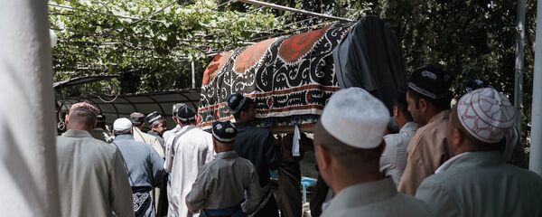 Похороны в Таджикистане, архивное фото - Sputnik Тоҷикистон