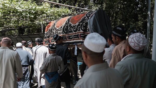 Похороны в Таджикистане, архивное фото - Sputnik Тоҷикистон