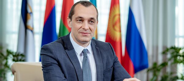 Министр по промышленности и агропромышленному комплексу Евразийской экономической комиссии Александр Субботин - Sputnik Таджикистан