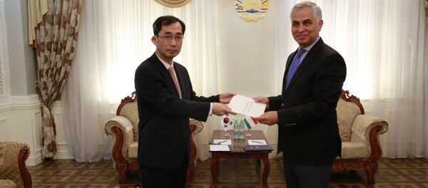 Первый заместитель министра принял копии верительных грамот Посла Республики Корея - Sputnik Тоҷикистон
