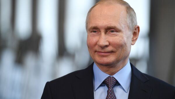  Президент РФ Владимир Путин - Sputnik Таджикистан