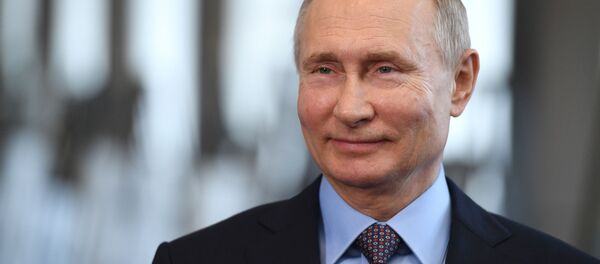 Президент РФ Владимир Путин Президент РФ Владимир Путин - Sputnik Тоҷикистон