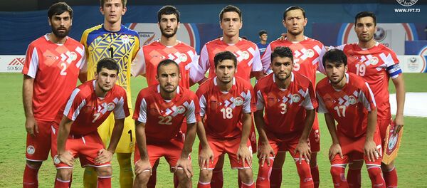 Тими мунтахаби миллии Тоҷикистон дар риштаи футбол - Sputnik Тоҷикистон