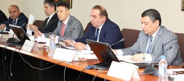 Вазири рушди иқтисод ва савдои Ҷумҳурии Тоҷикистон Неъматулло Ҳикматуллозода - Sputnik Тоҷикистон