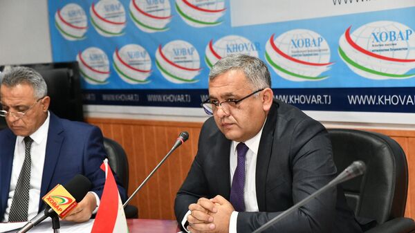 Шухрат Максудзода, глава государственной страховой компании Тоджиксгурта - Sputnik Тоҷикистон