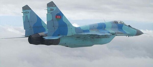 Азербайджанский МиГ-29 - Sputnik Таджикистан