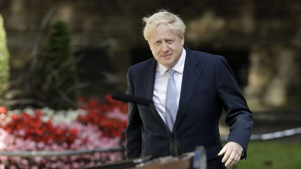 Новый премьер-министр Великобритании Борис Джонсон - Sputnik Таджикистан