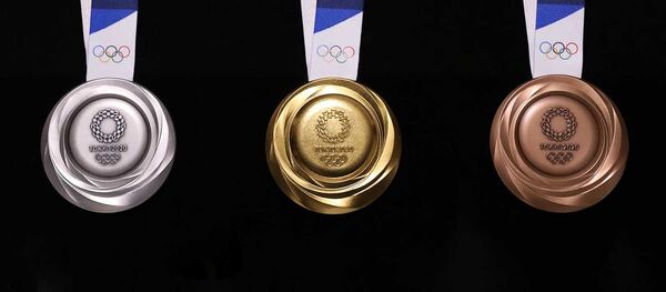 Дизайн олимпийских медалей Токио 2020 - Sputnik Таджикистан