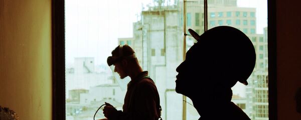 Рабочие на строящемся объекте - Sputnik Таджикистан