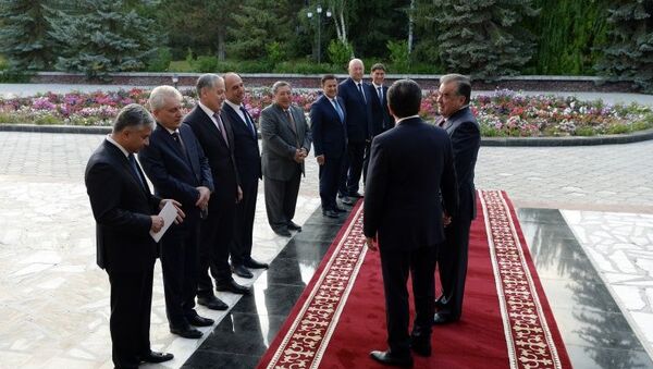 Переговоры президентов Таджикистана и Кыргызстана в Чолпон-Ата - Sputnik Тоҷикистон