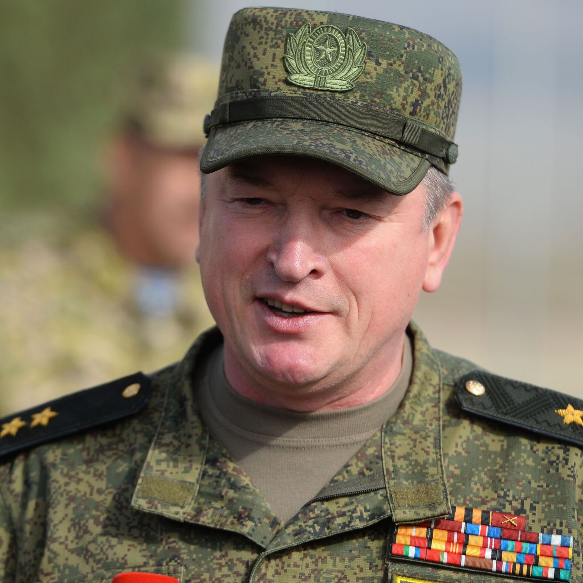 Новый военно командующий. Генерал Лапин ЦВО. Лапин командующий ЦВО генерал.
