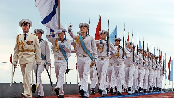 Празднование Дня Военно-морского флота России - Sputnik Таджикистан