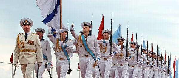 Празднование Дня Военно-морского флота России Празднование Дня Военно-морского флота России - Sputnik Таджикистан