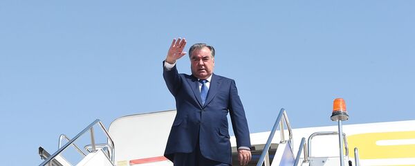 Президент Таджикистана Эмомали Рахмон Президент Таджикистана Эмомали Рахмон - Sputnik Тоҷикистон