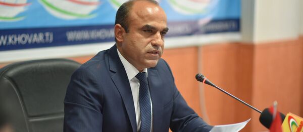 Председатель Комитета по делам молодежи и спорта при Правительстве Республики Таджикистан Ахтам Абдуллозода Председатель Комитета по делам молодежи и спорта при Правительстве Республики Таджикистан Ахтам Абдуллозода - Sputnik Тоҷикистон