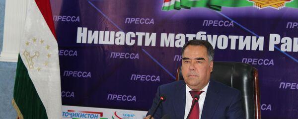 Раҷаббой Аҳмадзода, раиси вилояти Суғд  - Sputnik Тоҷикистон