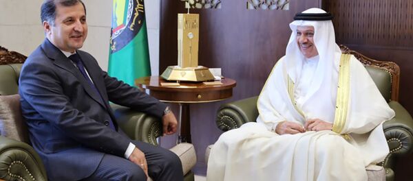 Встреча Таджикского посла с Рошид аз-Заёни - Sputnik Тоҷикистон