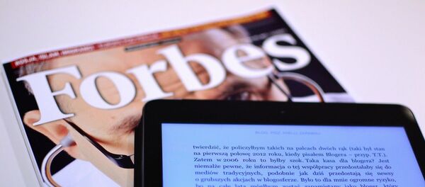 Обложка журнала Forbes Обложка журнала Forbes - Sputnik Тоҷикистон