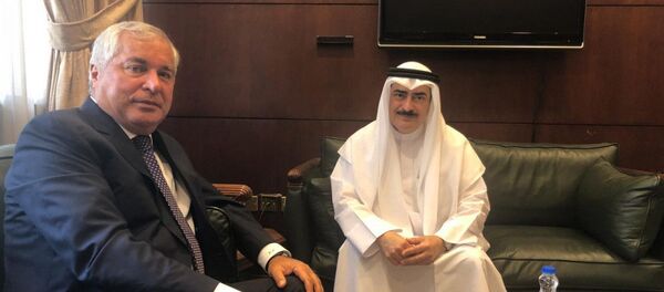Встреча посла Таджикистана с секретарем Национального совета по культуре Кувейта - Sputnik Таджикистан