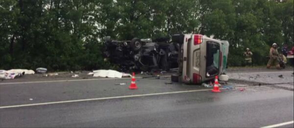 ДТП в Сасовском районе. Оперативное видео - Sputnik Тоҷикистон