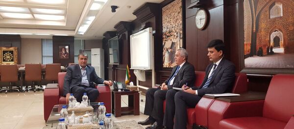 Встреча Посла Таджикистана с Министром транспорта и градостроительства Ирана - Sputnik Тоҷикистон