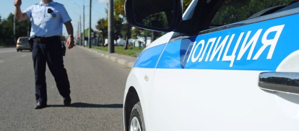 Работа ГИБДД  - Sputnik Тоҷикистон