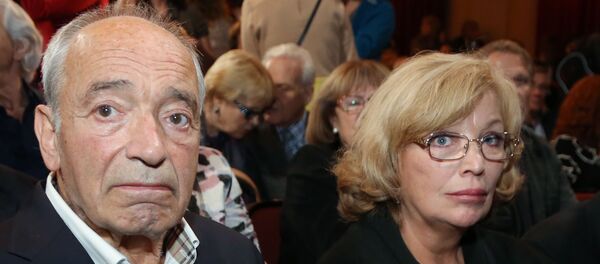 Актер Валентин Гафт с супругой актрисой Ольгой Остроумовой - Sputnik Таджикистан