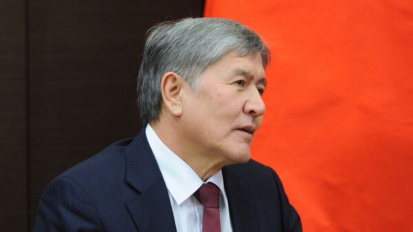Бывший президент Кыргызстана Алмазбек Атамбаев - Sputnik Тоҷикистон