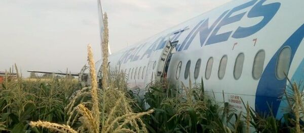 Пассажирский самолет совершил жесткую посадку в Подмосковье  - Sputnik Таджикистан