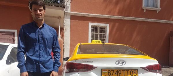 За держаный таксист, нарушитель общественного порядка - Sputnik Тоҷикистон