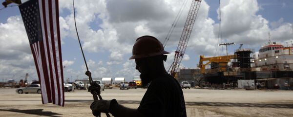 Американский нефтяник, архивное фото - Sputnik Таджикистан