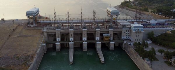 Кайраккумская ГЭС - Sputnik Тоҷикистон