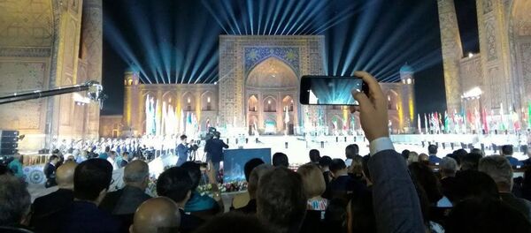 В Самарканде открылся фестиваль Шарк тароналари - Sputnik Тоҷикистон